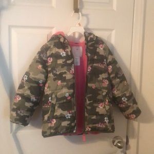 Carters girls puffer jacket size 7